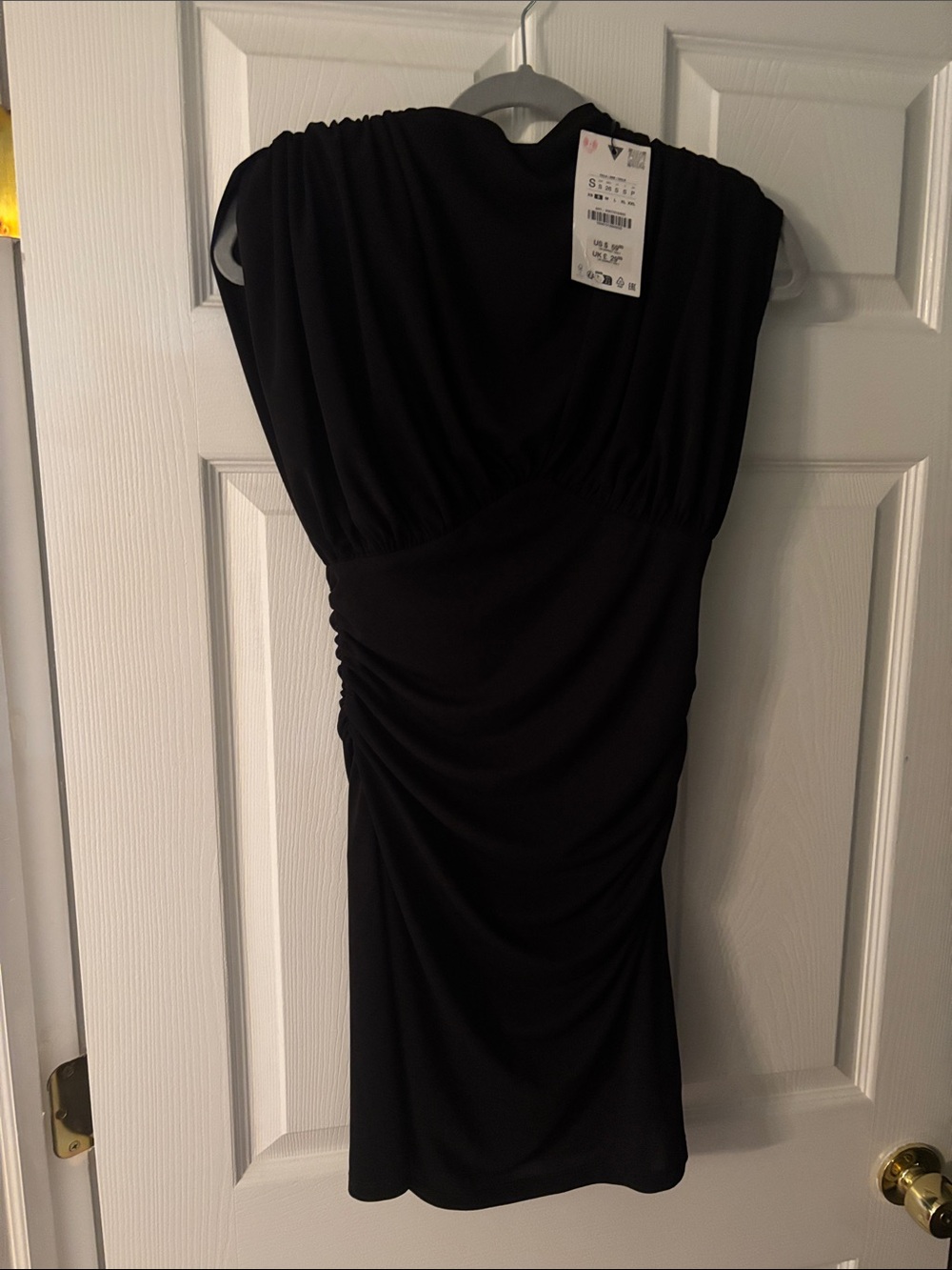 Zara Shoulder Pad Mini Dress